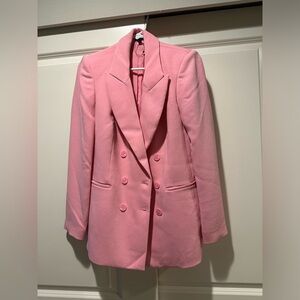 Gorgeous pink blazer from Express- never worn. Size Small.